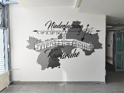 Wandgestaltung - 2 x 3 m