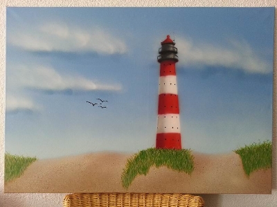 Leuchtturm - 80 x 100 cm